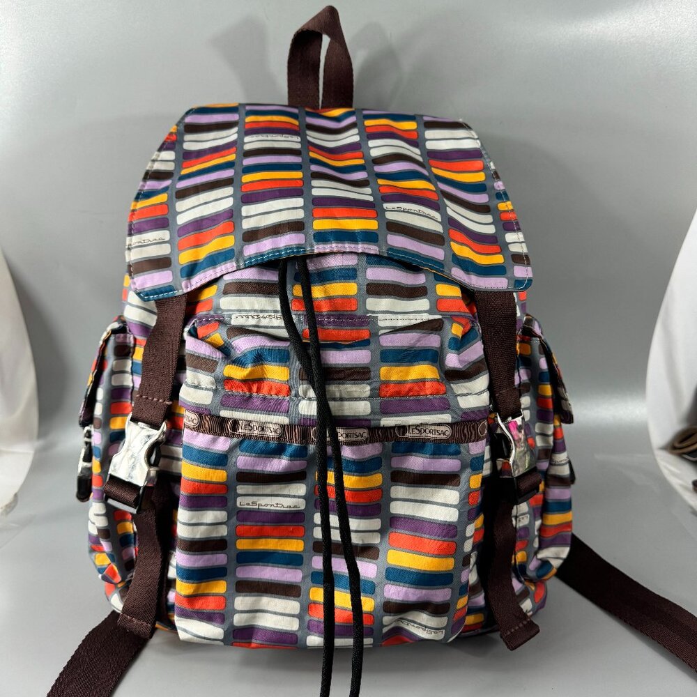 LeSportsac Multicolor Large Nylon Backpack